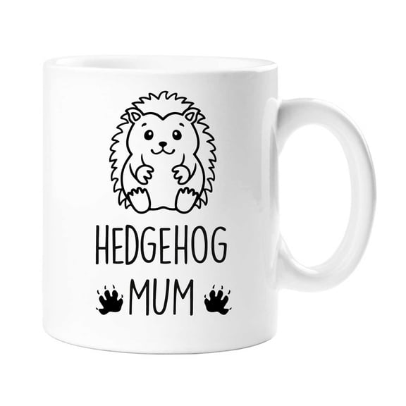 60 Second Makeover Hedgehog Mum Mug Pet Present Christmas Mothers Day