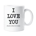 thumbnail image 1 of 60 Second Makeover I Love You Nearly As Much As Coffee Mug Husband Cup Gift Valanetines Birthday Christmas, 1 of 1