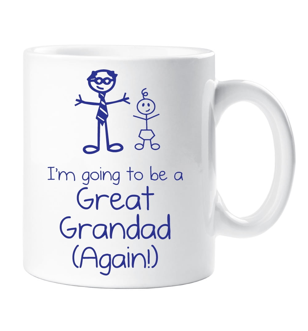 60 Second Makeover I'm Going To Be A Great Grandad Again Mug Cup New Baby