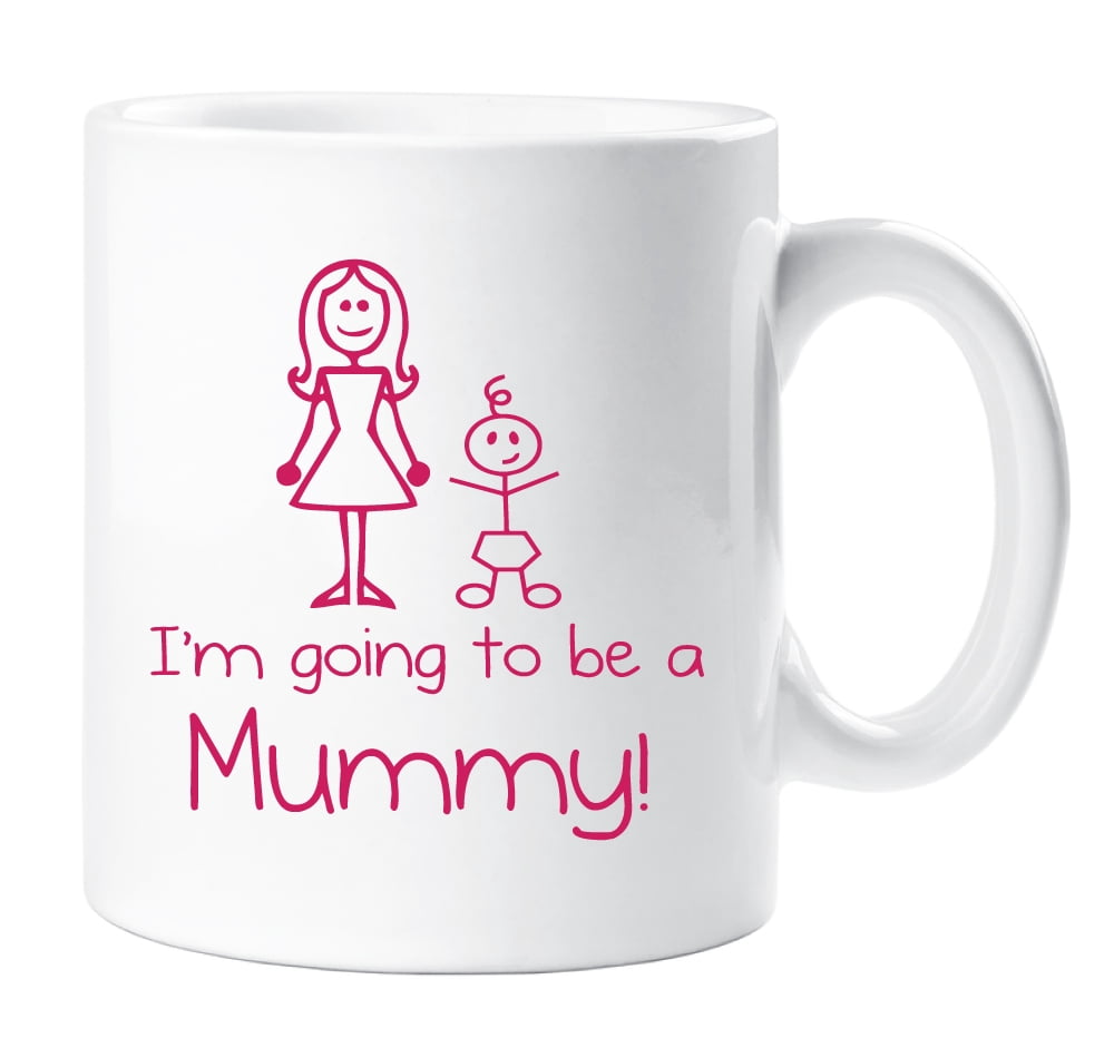 60 Second Makeover I'm Going to be a Mummy Mug Cup Mothers Day New Mummy Mum Gift Baby Shower Pregnancy Gift