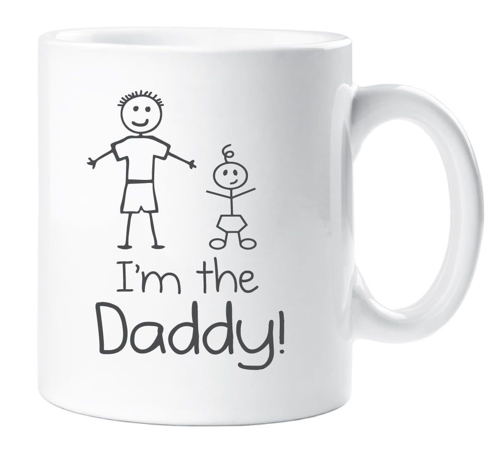 60 Second Makeover I'm The Daddy Mug Family Present New Daddy New Baby Gift Cup Ceramic