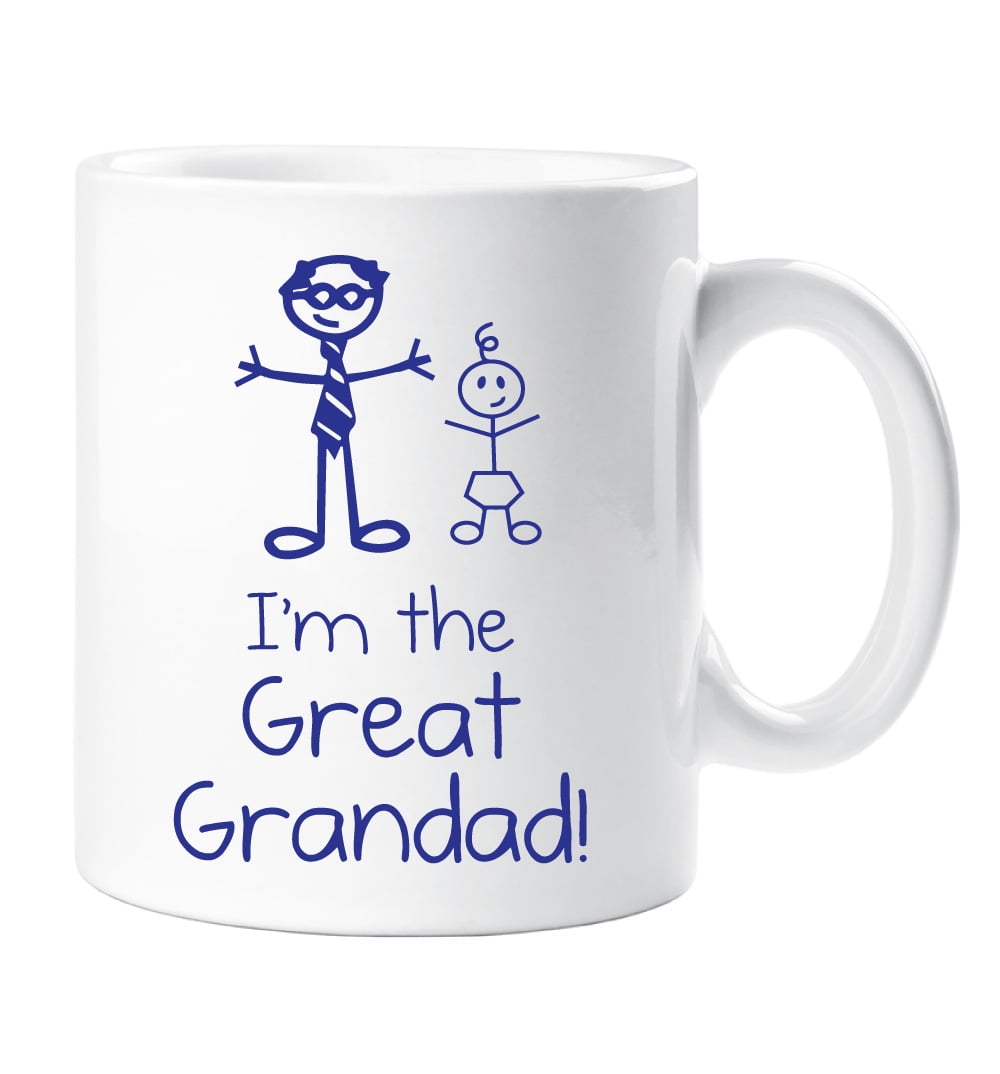 60 Second Makeover I'm The Great Grandad Mug Gift Cup Ceramic Present Family New Baby