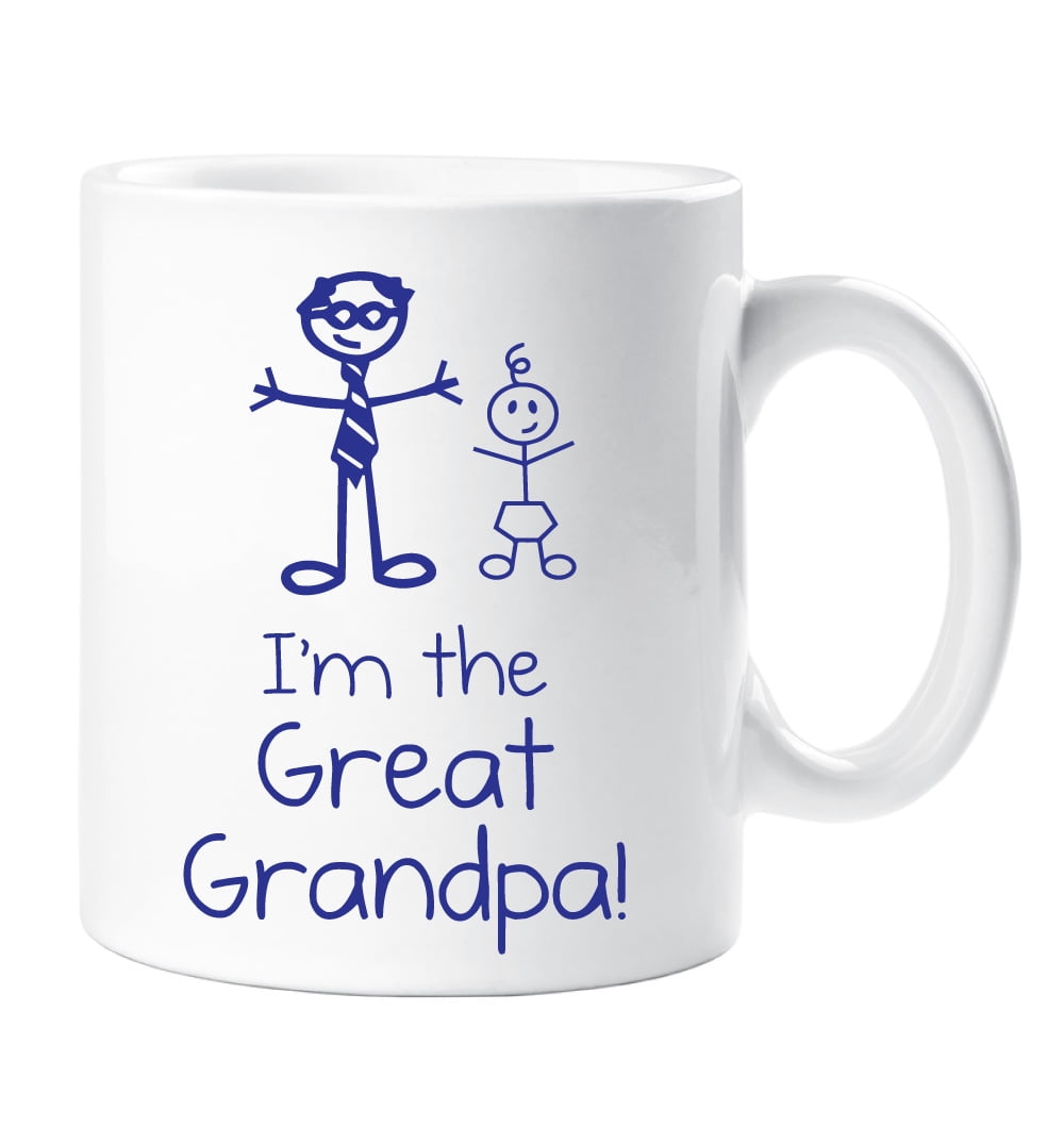 60 Second Makeover I'm The Great Grandpa Mug Gift Cup Ceramic Present Family New Baby