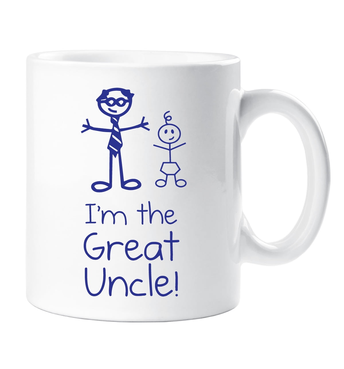 60 Second Makeover I'm The Great Uncle Mug Gift Cup Ceramic Present Family New Baby