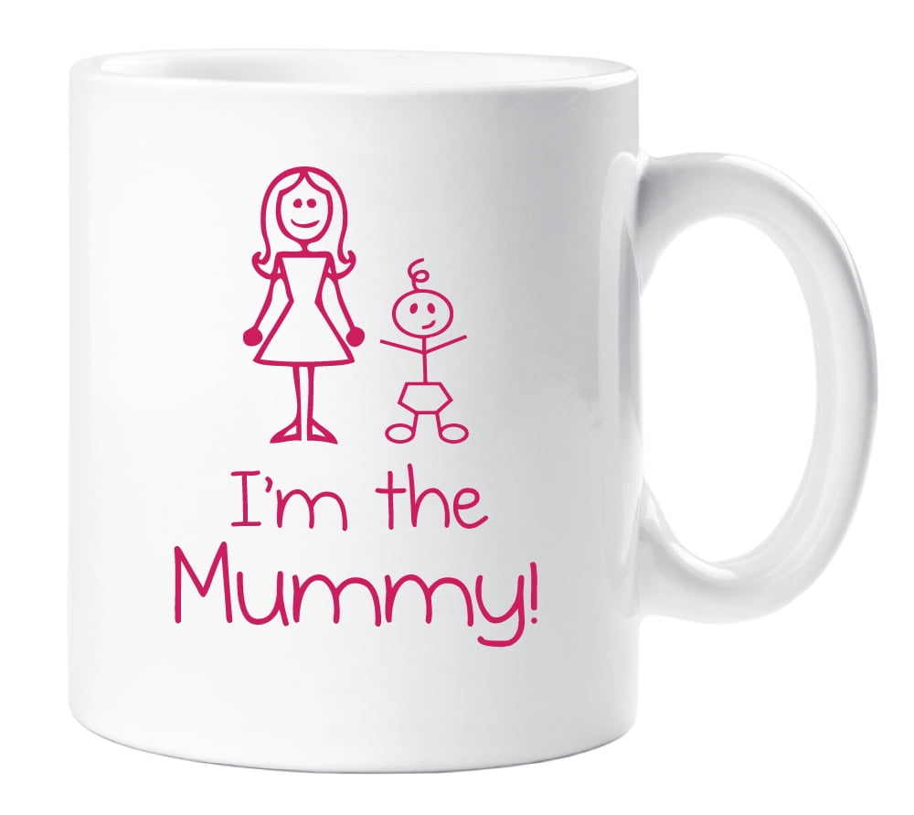 60 Second Makeover I'm The Mummy Mug Family Present New Mumy Mum New Baby Gift Cup Ceramic