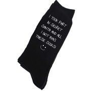 60 Second Makeover Limited Secret Santa Socks I Took Part In Secret Santa and All I Got Was These Socks Mens Black Calf