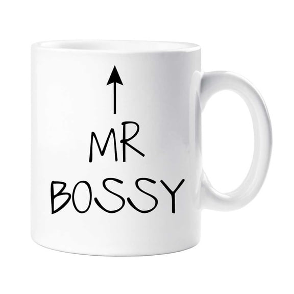 60 Second Makeover Mr Bossy Mug Husband Dad Uncle Boyfriend Grandpa Grandad Gift Cup Ceramic Fathers Day
