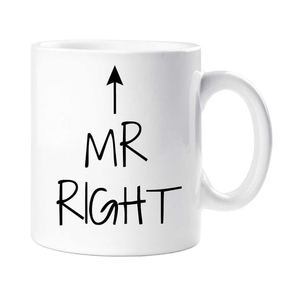 60 Second Makeover Mr Right Mug Husband Dad Uncle Boyfriend Grandpa Grandad Gift Cup Ceramic Fathers Day