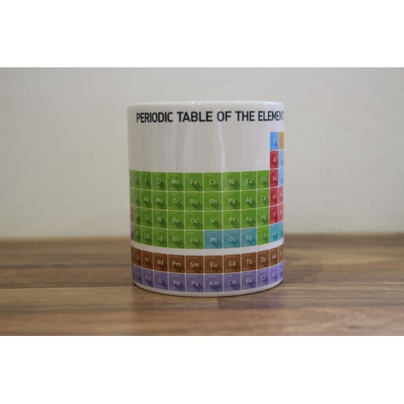 60 Second Makeover Periodic Table Of Elements 10oz Mug Science Chemistry Gift