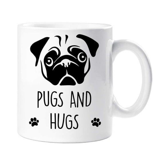 60 Second Makeover Pug Mug Pugs And Hugs Pet Present Dog Lover French Bull Dog Mothers Day