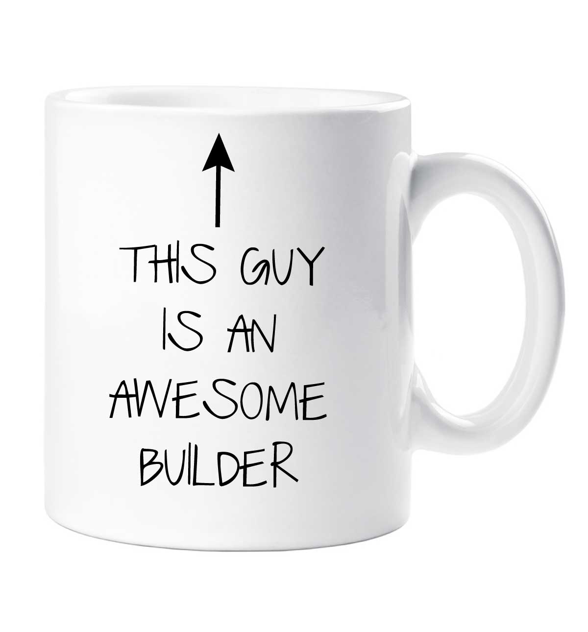 60 Second Makeover This Guy Is An Awesome Builder Mug Mens Fathers Day ...