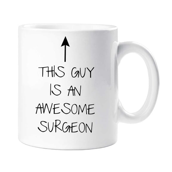 60 Second Makeover This Guy Is An Awesome Surgeon Mug Mens Fathers Day Dad Present Birthday Christmas