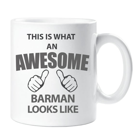 60 Second Makeover This Is What An Awesome Barman Looks Like Mug Boyfriend Girlfriend Friend Husband Wife