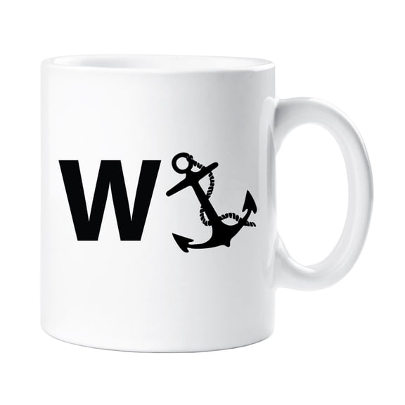 60 Second Makeover W Anchor Mug Gift Funny Novelty Adult Humour Cup Ceramic Present Wanker