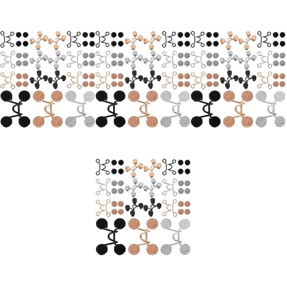 60 Sets Pants Button Replacement Waist Buckle Jeans Buttons for