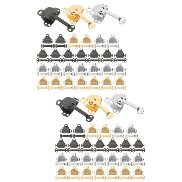 60 Sets Trousers Hook Coat Hooks Fastener Skirt Sewing and Eye Button