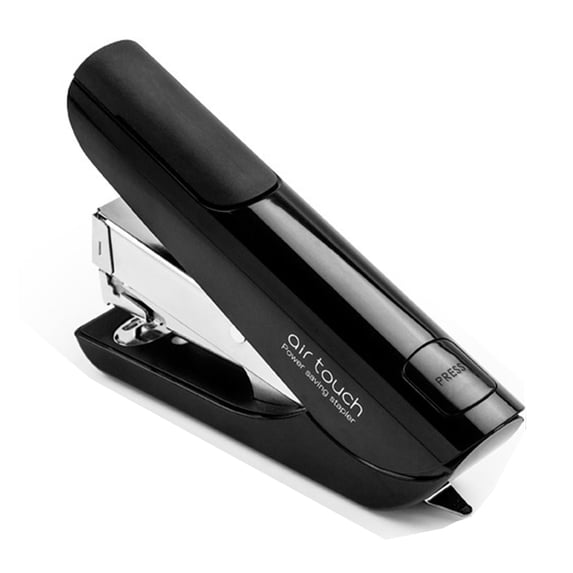 Laklulu 60 Sheet Heavy Duty Stapler - Two Finger, Effortless, Spring Power Stapler