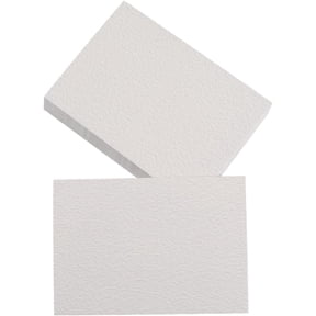 60 Sheets 5" Blank Note Cards Textured Printer Paper Medium Thick White Stationery Papers Bulk Wedding Journaling Decorative Craft Card Cardstock for Invitations Writing Painting Letters