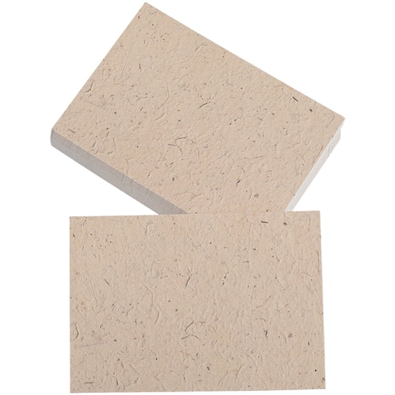 60 Sheets 5 Inch Printing Paper Rustic Cardstock Paper Small Wheat Natural Thick Heavy Textured Inkjet Art Greeting Wedding Party