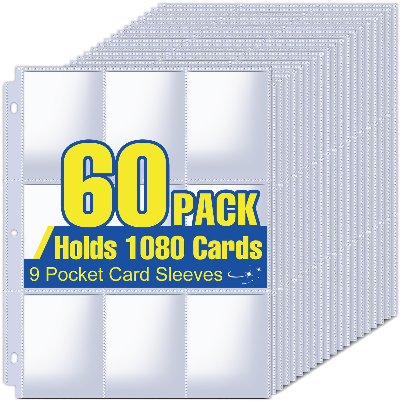 trading card binder sleeves walmart Tsv Card Sleeves Collector Binder, Holder Cards Protectors for Yugioh Pokemon, Card Organizer Trading Card Binder Fit for Baseball Collection, Dropmix