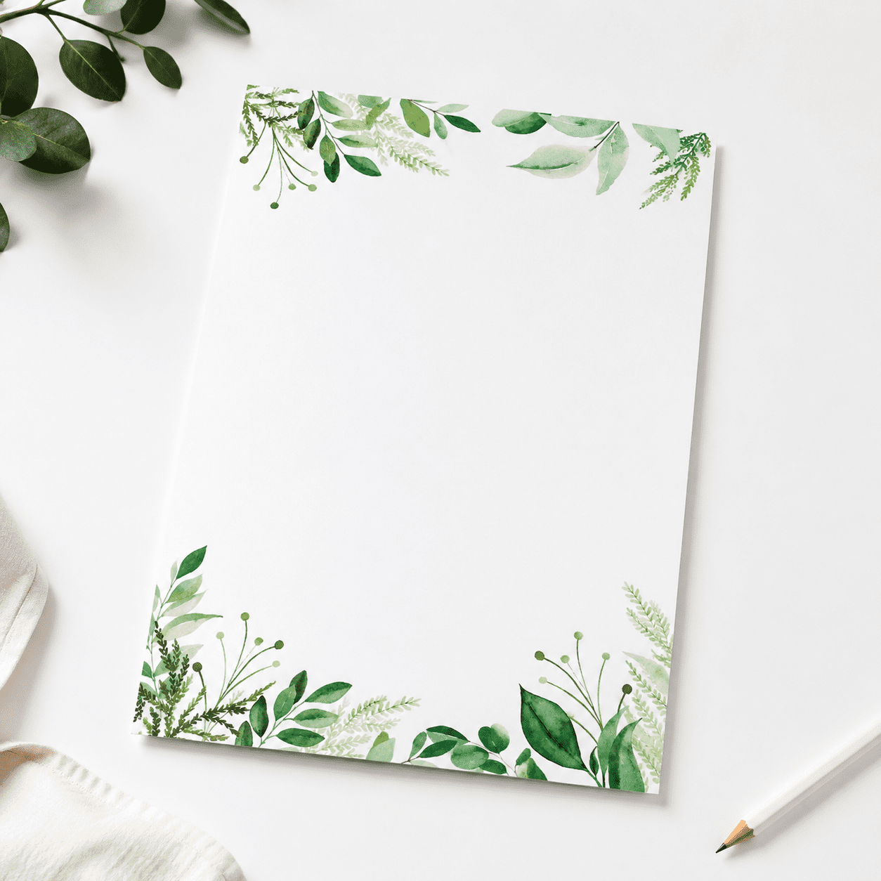 Border Design Paper for Letters and Office Projects