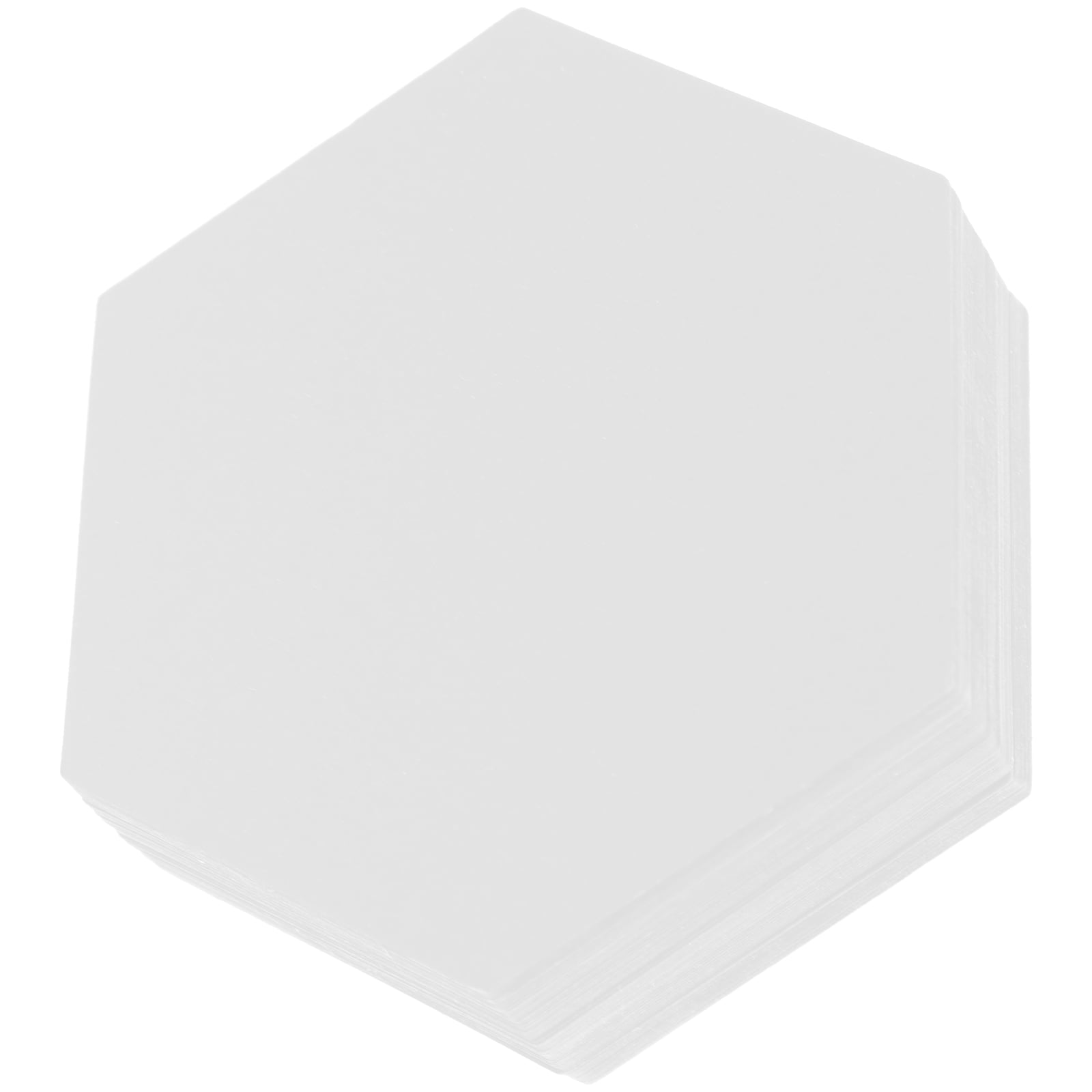 Eease 60 Sheets Hexagon Paper Piecing Templates for Quilting and Sewing