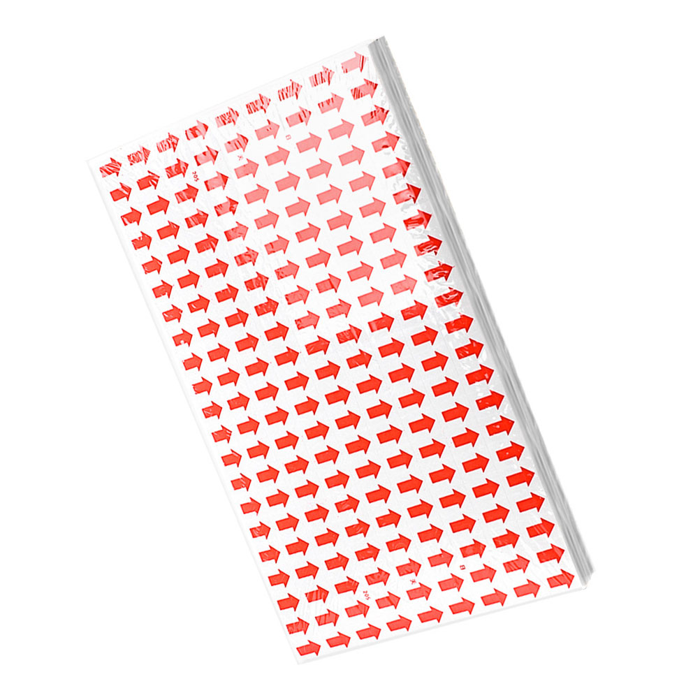 60 Sheets Indicating Direction Arrow Stickers Safety Arrow Decals for ...