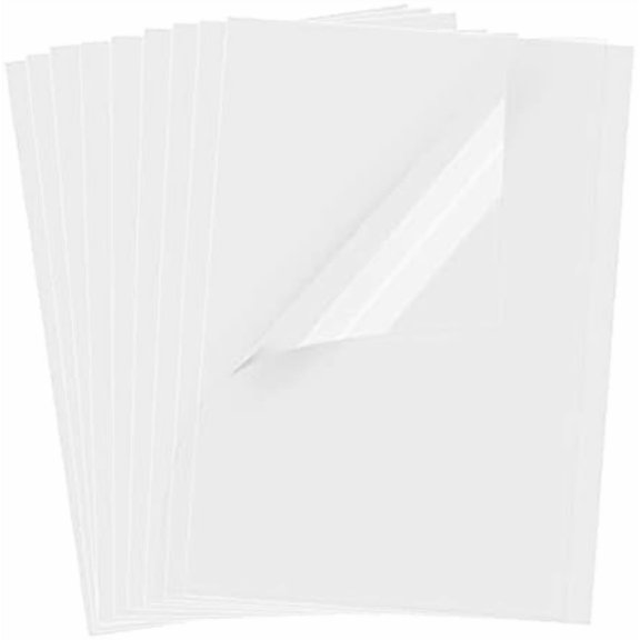60 Sheets Transparency Paper for Overhead Projector, Clear Printing Film for Ink Jet Printers - High Definition, 8.5 x 11 Inches