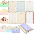 thumbnail image 1 of 60 Sheets Vintage Floral Stationary with 30 Envelopes, Letter Writing Paper for Poems, Thank You Notes, Pen Pal, Scrapbook, Calligraphy (6 Designs, 10.2 x 7.25 In), 1 of 9
