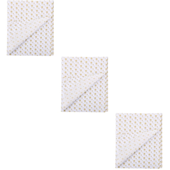 60 Sheets of Folding Tissue Paper Star Pattern Gift Wrapping Paper Handcraft Making Paper Material