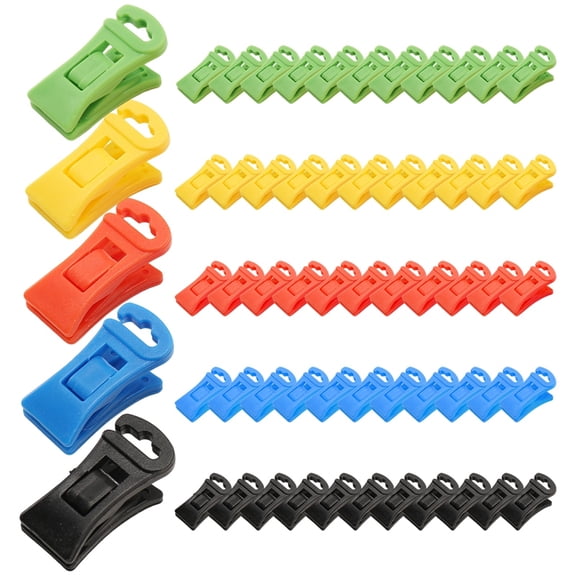 60 Sock Clips for Washing Machine and Dryer, Sock Clips with Hooks,Sock Holder Washing Machine, Directly Into the Drawer