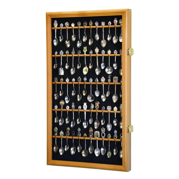 60 Spoon Display Case Cabinet