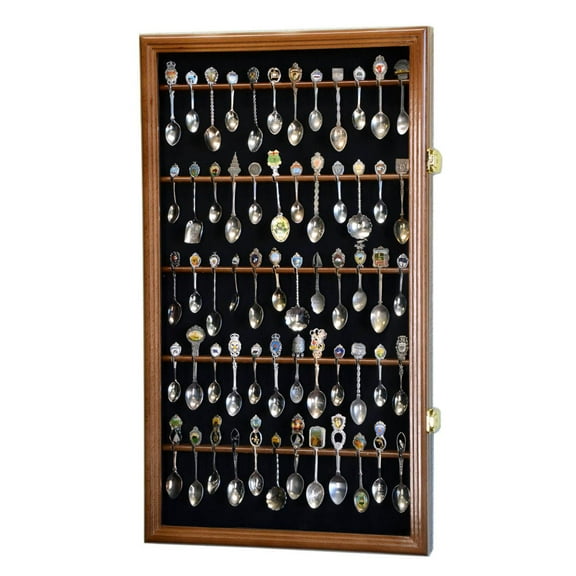 60 Spoon Display Case Cabinet