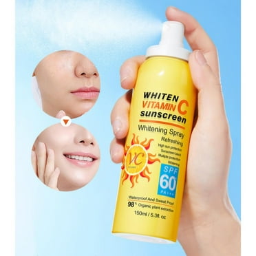 60+ Spray Women's Face With Vitamin C Travel Facial Moisturizer（150ml）