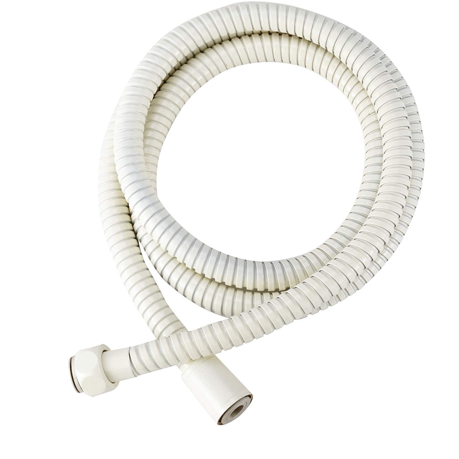 60" Stainless Steel RV Shower Hose - Bisque Parchment - Walmart.com
