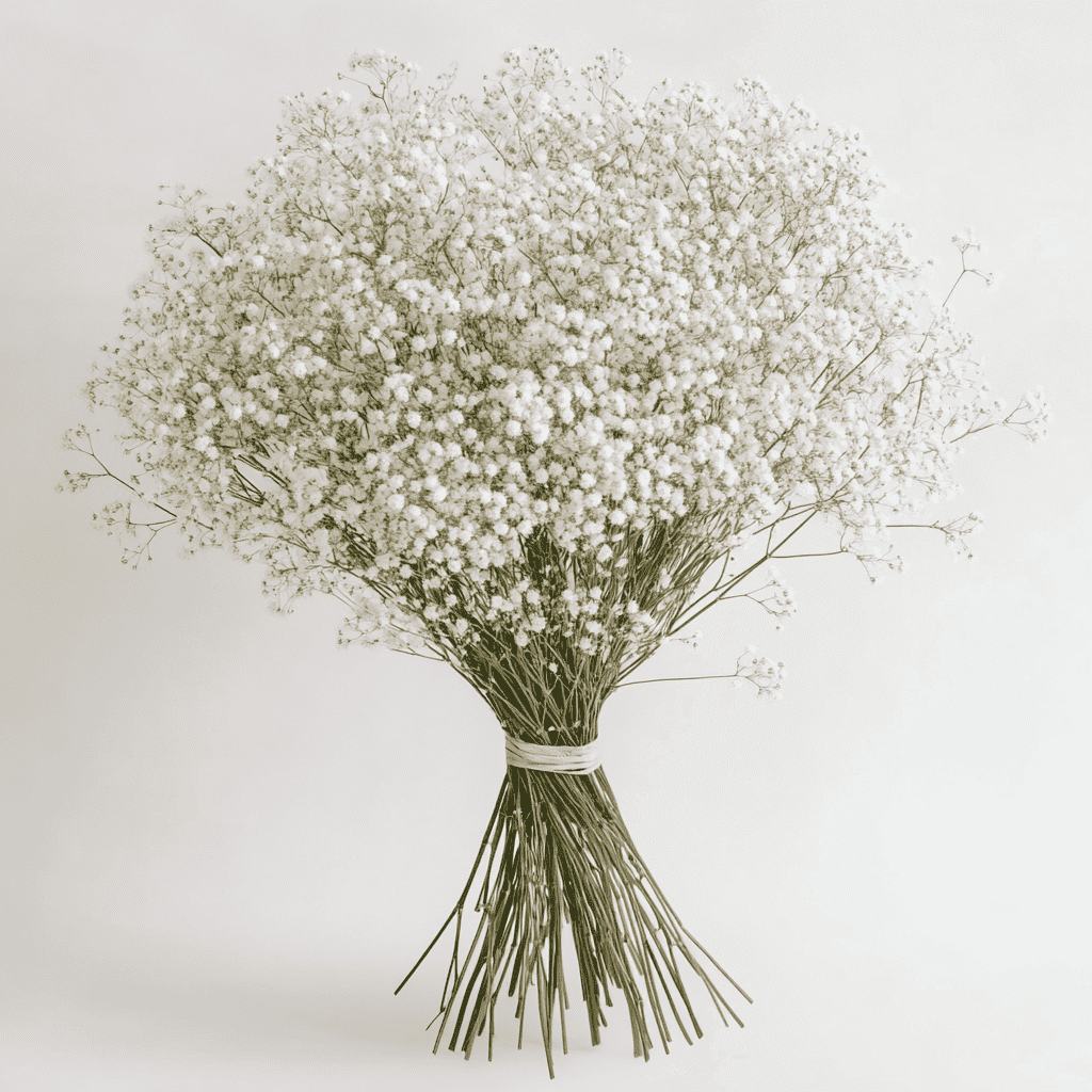60 Stems of Baby's Breath Gypsophilia- Beautiful Fresh Cut Flowers- Express Delivery
