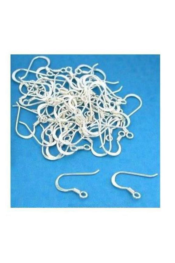 60 Sterling Silver Fish Hook Earrings Wire Wrapping 22 Gauge