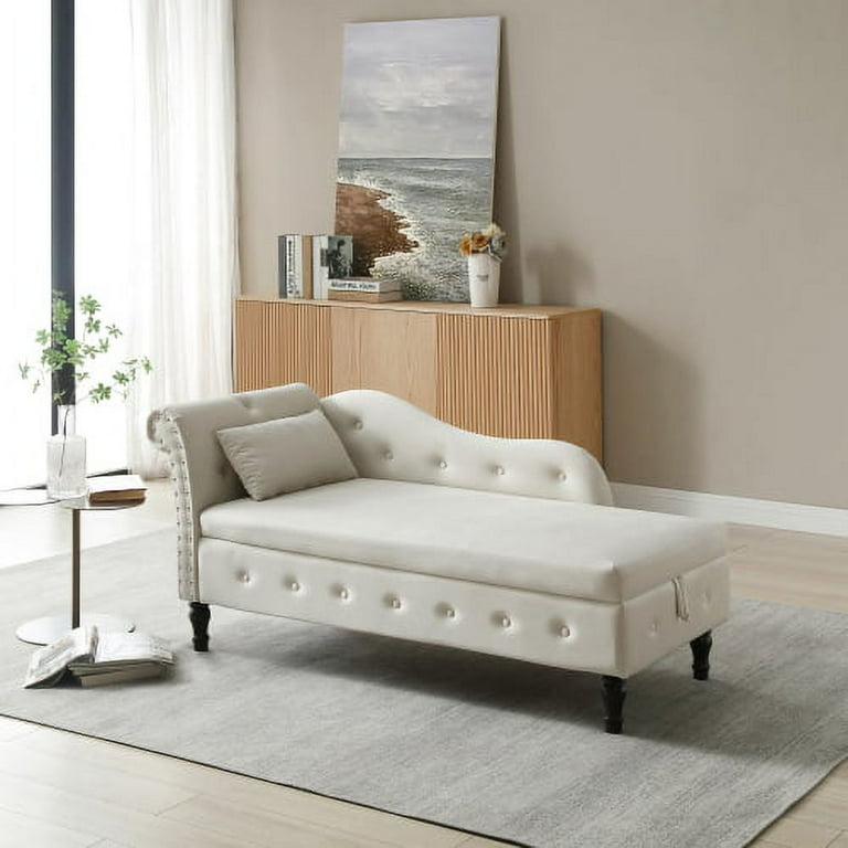 Soft on sale chaise lounge