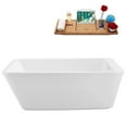 thumbnail image 1 of 60'' Streamline N250GLD Freestanding Tub and Tray With Internal Drain, 1 of 7