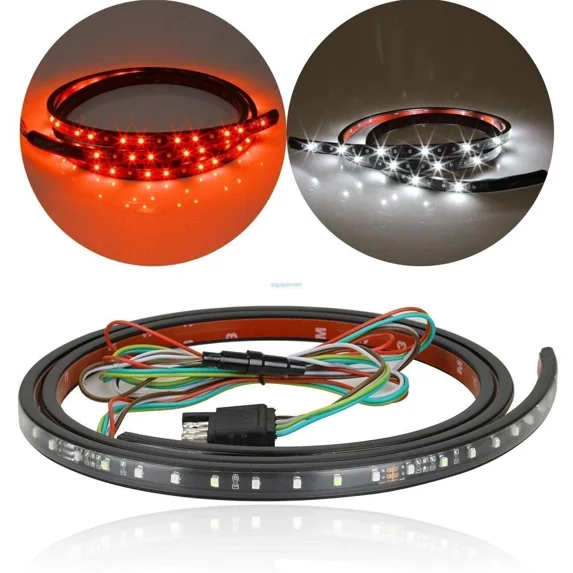 60" Tailgate Led Strip Light Bar Truck Reverse Brake Turn Signal Tail