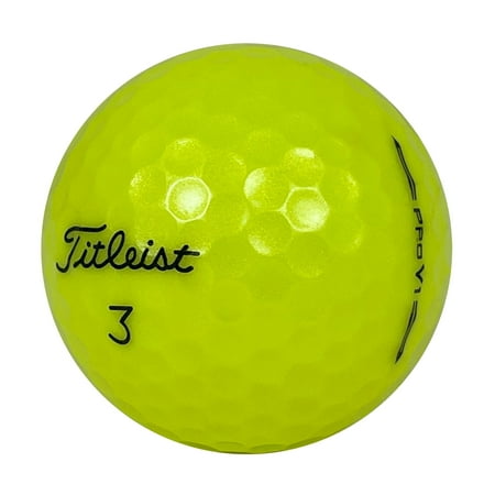 60 Pro V1 Yellow 5A Recycled Golf Balls, by Mulligan USA