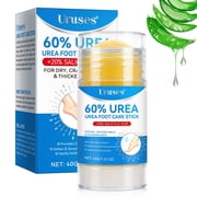 60% Urea with 2% Salicylic Acid Urea Foot Care Stick, for Dry Cracked Feet, Knees, Elbows, Hands,Moisturizes and Hydrates the Dry Skin,Callus Remover & Skin Softener - 40G