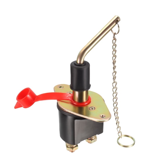 60 V Battery Isolator Disconnect Heavy Cut Off Power Kill Switch with Removable Key