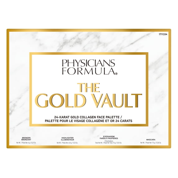 ($60 Value) Physicians Formula 24-Karat Gold Collagen Face Palette, The Gold Vault
