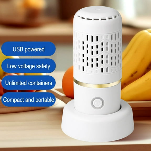 Viflosae Intelligent Fruit And Vegetable Purifier Food Ingredients Household Wireless Fruit And Vegetable Cleaning Machine Vegetable Washing Machine Electronics Gadgets