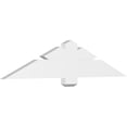 thumbnail image 1 of 60"W x 12 1/2"H x 2"D x 6"F, 5/12 Pitch, Kennewick Architectural Grade PVC Gable Bracket, 1 of 8