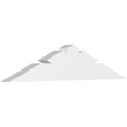 thumbnail image 1 of 60"W x 12 1/2"H x 4"D x 6"F, 5/12 Pitch, Saratoga Architectural Grade PVC Gable Bracket, 1 of 8