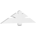 thumbnail image 1 of 60"W x 15"H x 2"D x 6"F, 6/12 Pitch, Redmond Architectural Grade PVC Gable Bracket, 1 of 8