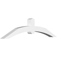 thumbnail image 1 of 60"W x 15"H x 4"D x 4"F, 6/12 Pitch, Archdale Architectural Grade PVC Gable Bracket, 1 of 8