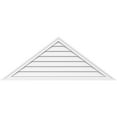 thumbnail image 1 of 60"W x 20"H Triangle Surface Mount PVC Gable Vent 8/12 Pitch: Functional, w/ 2"W x 1-1/2"P Brickmould Frame, 1 of 13